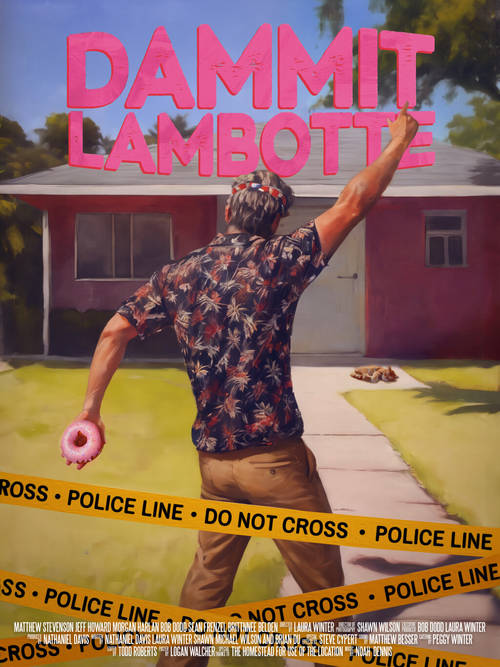 Filmposter for Dammit Lambotte